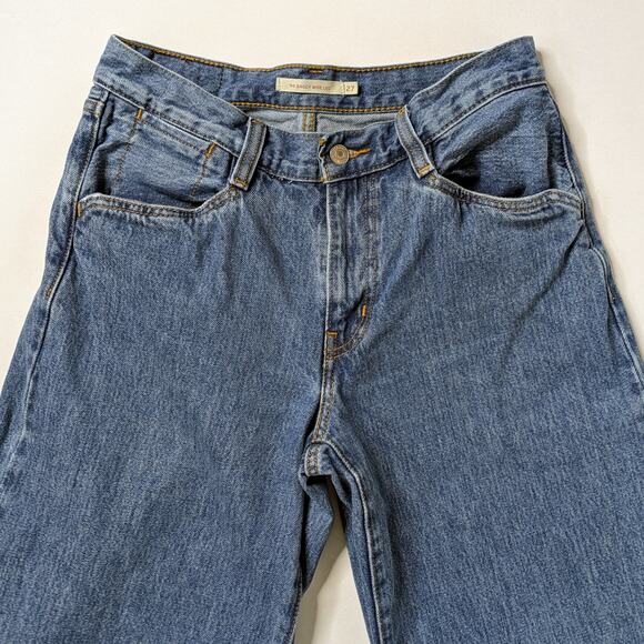 Levi's Premium '94 Baggy Wide Leg 27 High Rise Rigid Denim '90s Skater Aesthetic - Picture 3 of 11